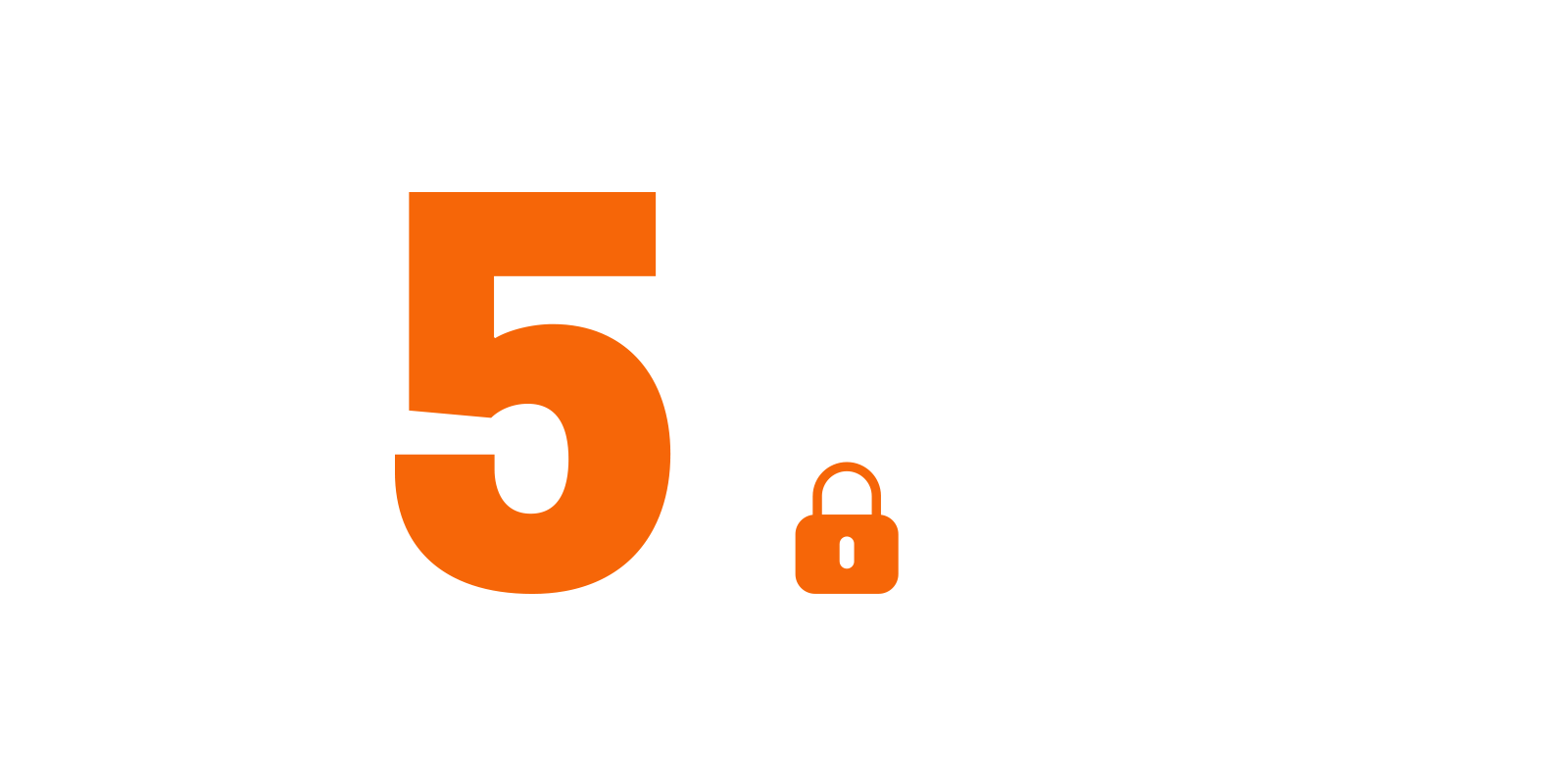 5 yr price lock